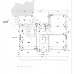 Building Regs Floor Plan for Replacement Dwelling in South Somerset