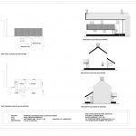 Plans as existing for nominated best domestic extension in LABC Excellence Awards Somerset West