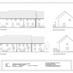 Elevation as Proposed Extension Works in South Somerset